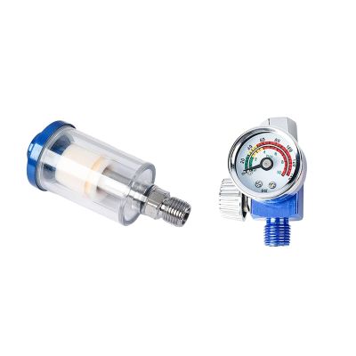 CUNZJIA High-Efficiency Oil-Water Separator for Paint Sprayers with Copper Filter Core and Lightweight Housing