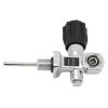 Adfaga Scuba Tank Valve, Chrome-Plated Brass, DIN/Yoke, Dual Interface, 250 Bar, Explosion-Protected view 4