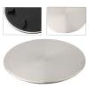 Violiica SUS304 Stainless Steel Drain Strainer, 115.5 mm Garbage Disposal Cover Handle Replacement, Silver view 2