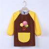 Kids' Long-Sleeve Painting Smock with Pocket, Printed Art Apron, 8–9 Years view 2