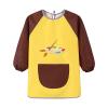 Kids' Long-Sleeve Painting Smock with Pocket, Printed Art Apron, 8–9 Years view 3