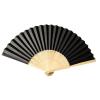 Vintage Silk Folding Hand Fan view 1