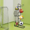 5-Tier Iron Ball Rack with 5 Baskets, 5 kg per Shelf view 3