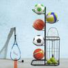 5-Tier Iron Ball Rack with 5 Baskets, 5 kg per Shelf view 4