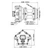 BAFOVY 24V Washdown Pump Set, 5.0 GPM, 70 PSI view 2