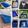 Luyckfrazy Rectangular Canvas Fish Pond, Waterproof Tarpaulin Water Storage Tank, 6 x 4 x 1.2 m view 4