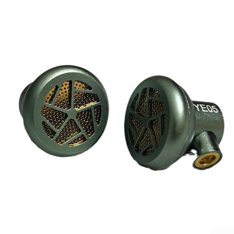 MMCX Earphone Heads, HiFi Metal Monitoring Shells with High-Resolution Driver for Stage Audio