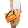 AMONIDA Chainsaw Storage Bag, Bright Orange 600D Polyester Carrying Case with Zipper and Adjustable Strap view 2