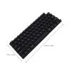 Silicone Keyboard Cover for Long Nails, Black view 4