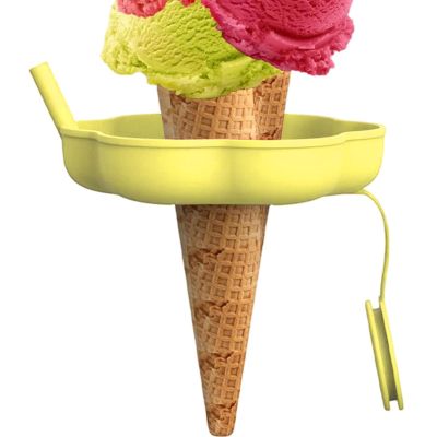 Ice Cream Cone Holder | Reusable Silicone Drip Guard