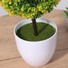jojofuny Decorative Yellow Artificial Plant Ball, Plastic view 3