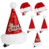 Fabric Christmas Hair Clips for Babies and Young Girls view 1