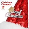 Fabric Christmas Hair Clips for Babies and Young Girls view 3