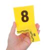 CALLARON Plastic Evidence Markers, Set of 10, Yellow Crime Scene Markers view 3