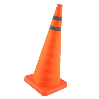 Ejoyous Collapsible Traffic Safety Cone, Reflective Folding Parking Cone, 70 x 29 x 29 cm