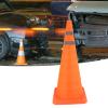 Ejoyous Collapsible Traffic Safety Cone, Reflective Folding Parking Cone, 70 x 29 x 29 cm view 4