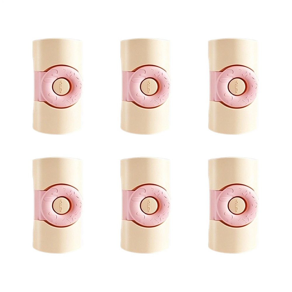 6-Piece Adjustable No-Pin Bedding Clips