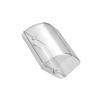 TUXCAXI Elegant Large-Capacity Bread Box with Roll-Top Lid, Transparent, 30 x 13 x 27 cm view 3