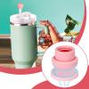 Straw Lid Cover | 4X Magnetic Straw Caps for Cups view 3