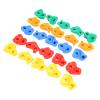 SUNGOOYUE Climbing Holds, PE Plastic, Ergonomic Design, Colorful Set for Indoor and Outdoor Climbing Walls view 2