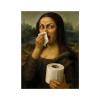 Funny Canvas Wall Art for Bathroom - 30 X 40 cm view 1