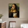 Funny Canvas Wall Art for Bathroom - 30 X 40 cm view 3