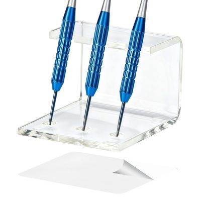 Steel-Tip Dart Holder, Clear Acrylic Storage