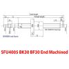 ELILANEY SFU4005 Ball Screw, Right-Hand Thread, C5, BK30/BF30, 40 mm Diameter, 5 mm Lead view 2