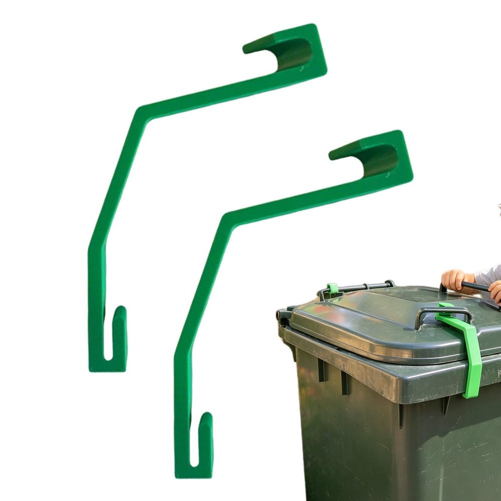Trash Can Lock | 2-Pack Garden Waste Bin Lock