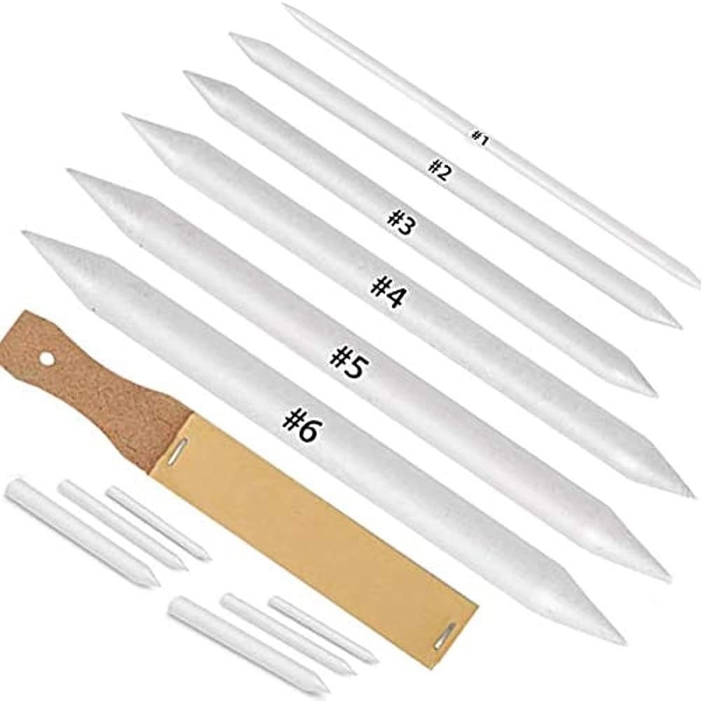 Frahou 12-Piece Blending Stumps and Tortillions Set