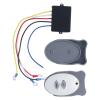 Wireless Winch Remote Control Switch, Durable Waterproof Receiver/Transmitter for Boat Anchoring, 2 Transmitters Included, Nylon view 1