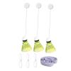 QUILSTM Badminton Self-Training System: Practical Indoor Home Training System with Adjustable Height, Compact Size, and Light Weight view 3