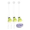 QUILSTM Badminton Self-Training System: Practical Indoor Home Training System with Adjustable Height, Compact Size, and Light Weight view 4