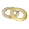 ZAICOLER Plastic Shower Curtain Rings, Durable Sound Dampener, 4 cm Inner Diameter (Matte Gold) view 4