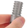 minkissy 4-Piece Metal Cleaning Rod Adapters, 19 mm Threaded Connection with Flexible Telescopic Extension view 4
