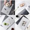 Rectangular Marble Sushi Board, Lightweight, White, for the Kitchen view 4