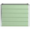 Homogen Pastel Green Planter Box, Galvanized Steel, 100 x 50 x 77 cm, Weather-Resistant, with Drainage view 3