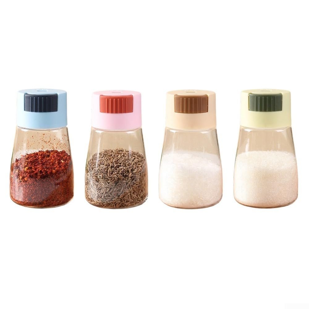 Quantitative Salt and Pepper Shakers, 0.5g Precision Control