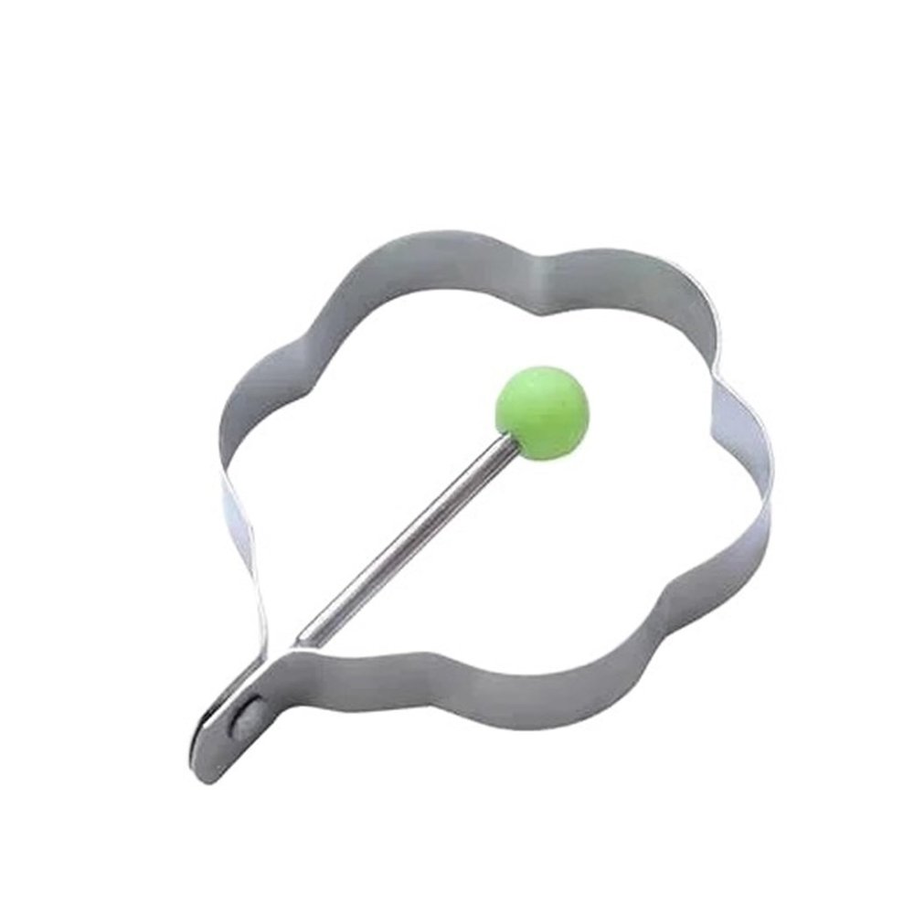 Stainless Steel Egg Mold Set, Flower Shape