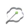 Stainless Steel Egg Mold Set, Flower Shape view 1