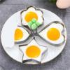 Stainless Steel Egg Mold Set, Flower Shape view 3
