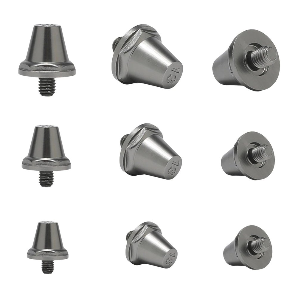 Tsophreniq 12-Piece Aluminum Football Cleat Studs, 5 mm Replacement