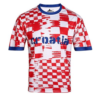2026 World Cup 48-Country Soccer Fan T-Shirt, Croatia, XL