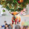Highland Cow Car Charm view 3