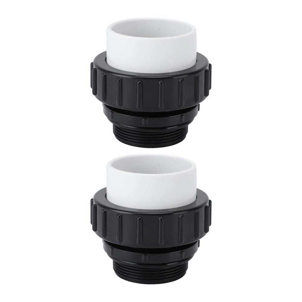 Emoshayoga 2-Pack 2-Inch PVC High-Temperature Unions for Intelliflo Pool Pumps