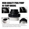 Emoshayoga 2-Pack 2-Inch PVC High-Temperature Unions for Intelliflo Pool Pumps view 2