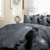4-Season Quilt 200 x 200 cm, Gothic Raven Forest, Gray view 3