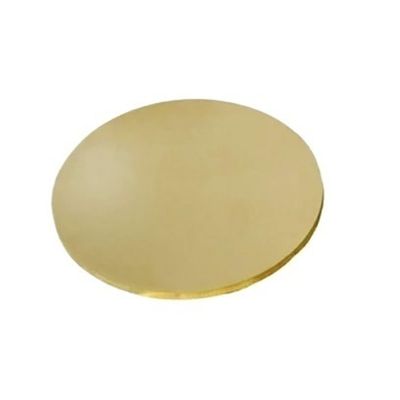 Solid Brass Disc Blanks, Conductive High-Strength Polished Brass Discs for Communication Equipment, 0.83 x 100–200 mm (1.5 x 200 mm)