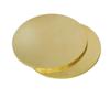 Solid Brass Disc Blanks, Conductive High-Strength Polished Brass Discs for Communication Equipment, 0.83 x 100–200 mm (1.5 x 200 mm) view 3
