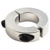 Heavy-Duty Double-Split Shaft Collar Clamp, 20–30 mm ID, Aluminum Retaining Collar Set (30 mm) view 3